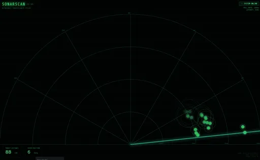 Ultrasonic Sonar Scanner with Raspberry Pi Pico Clone